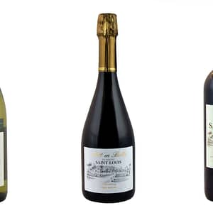 selezione esclusiva di 3 bottiglie di Château Saint Louis, tra cui l'eccezionale 'Extreme', lo spumante 'Prêt en bulles' e il nostro Chardonnay vincitore di medaglia d'oro