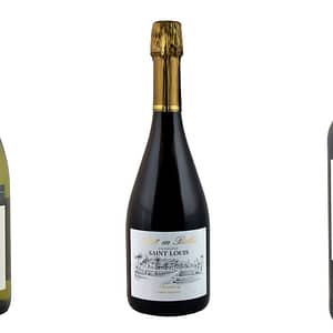 Descubra o nosso conjunto exclusivo de três vinhos Château Saint Louis, apresentados numa mistura de festa TRADITION.